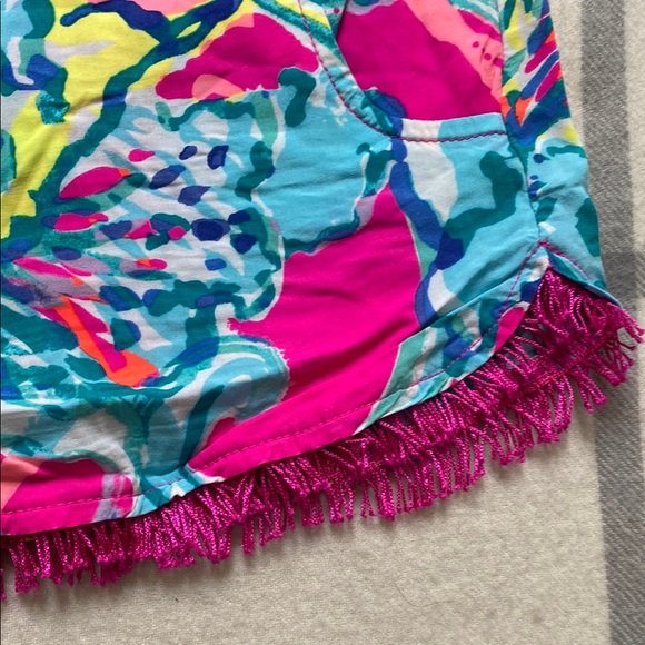 Lilly Pulitzer Pink Cocoa Shorts Size Medium - Picture 4 of 14